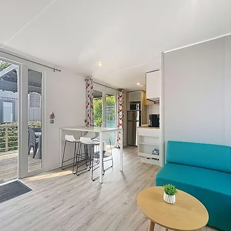 Mobil-home Grand Confort 4 Pers, 2 Ch, Piscine Chauffee A 200m De La - Fr-1-361a-65 Jullouville-les-Pins