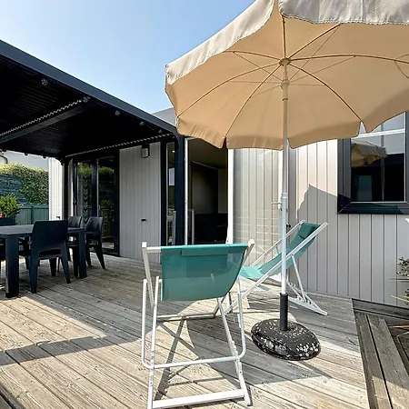 Mobil-home Grand Confort 4 Pers, 2 Ch, Piscine Chauffee A 200m De La - Fr-1-361a-65 * Jullouville-les-Pins