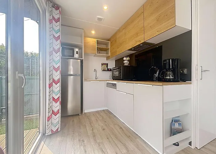 Mobil-home Grand Confort 4 Pers, 2 Ch, Piscine Chauffee A 200m De La - Fr-1-361a-65 Holiday home *